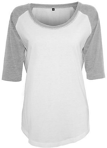 Build Your Brand Rundhalsshirt Ladies 3/4 günstig online kaufen
