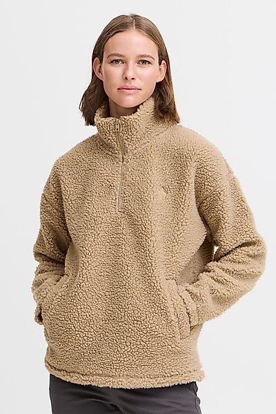 OXMO Fleecejacke OXTOLIRONE moderner Teddy-Sweater günstig online kaufen