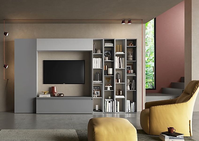 INOSIGN Wohnwand »INFINITY, 7tlg. Breite 305 cm, Schrankwand, Anbauwand« 7 günstig online kaufen