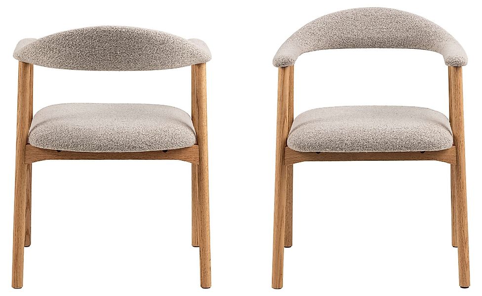 ACTONA GROUP Esszimmerstuhl "Addi", Luxus-Microfaser, 2er-Set, gepolstert, günstig online kaufen