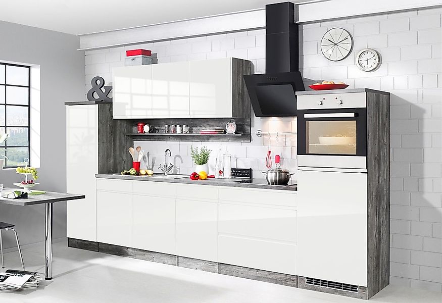 KOCHSTATION Küchenzeile KS-Virginia, Breite 290 cm, günstig online kaufen