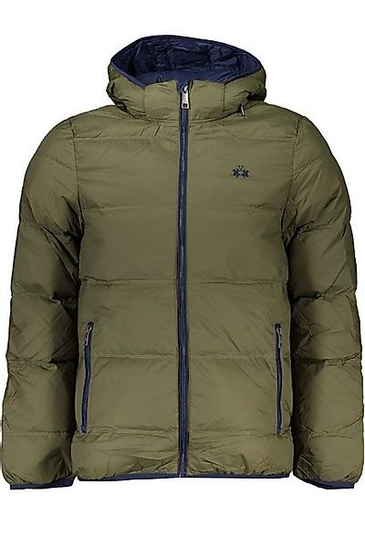 La Martina Outdoorjacke Elegante grüne Herrenjacke mit Kapuze - Leicht & st günstig online kaufen