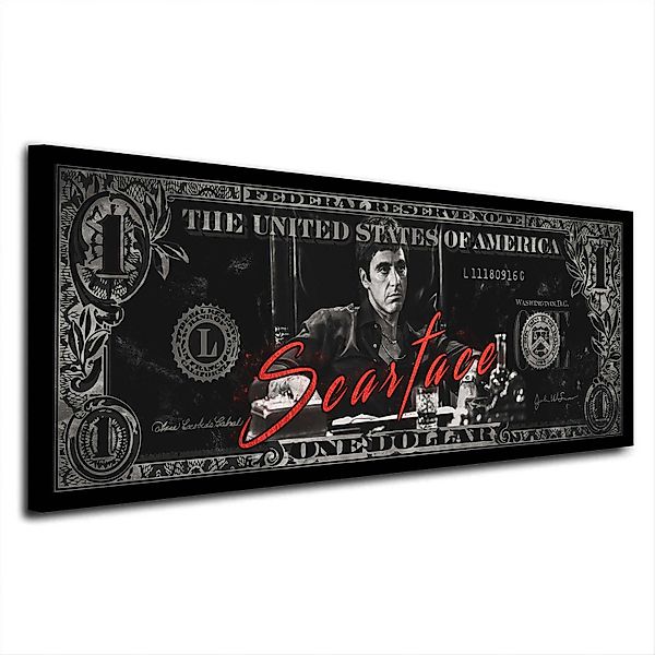 Artedinoi Leinwandbild Pop Art Scarface Film günstig online kaufen