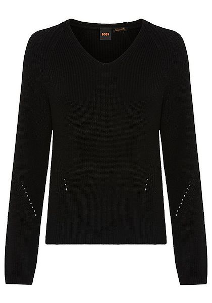BOSS ORANGE Strickpullover Fardellina Premium Damenmode aus reiner Baumwoll günstig online kaufen