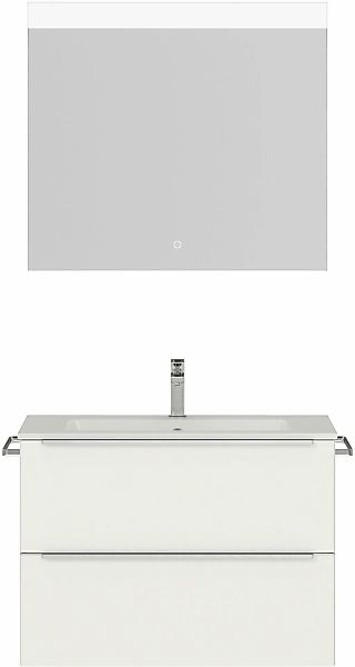 nobilia Badmöbel-Set "Levere" vormontiert, mit Soft-Close, 2 Stk. tlg. günstig online kaufen