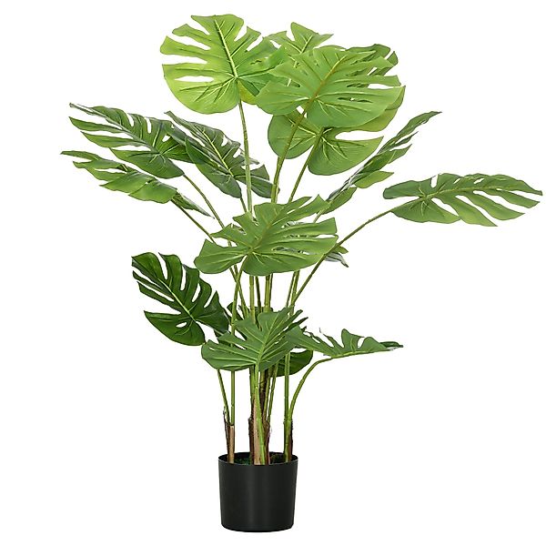 Kunstpflanze Künstlich Monstera mit Übertopf, Monstera günstig online kaufen
