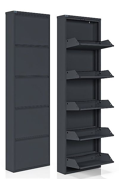 Kaufexpress GmbH Schuhschrank Schuhregal Metall 2–5 günstig online kaufen