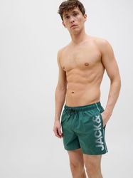 Jack & Jones Herren Badehose Badeshort JPSTMAUI JJSWIM SOLID günstig online kaufen