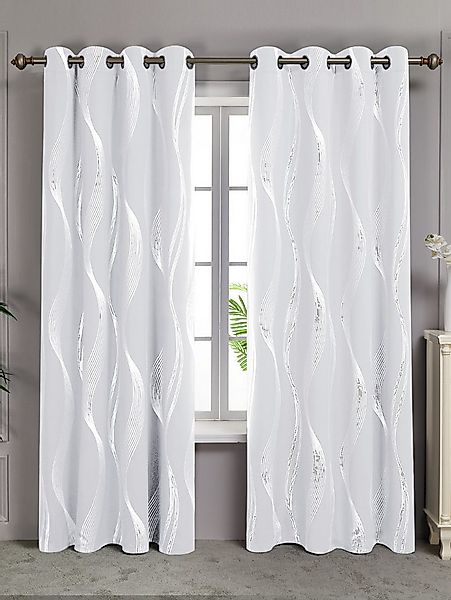 Deconovo Verdunkelungsvorhang Blickdichte Gardinen Wärmeisolierend Thermovo günstig online kaufen