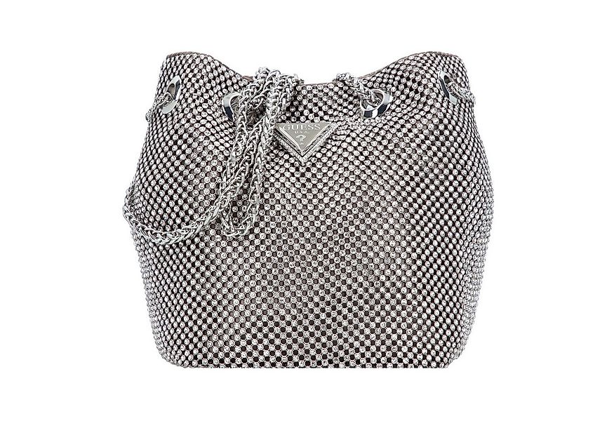 Guess Beuteltasche Twiller, Aluminium günstig online kaufen