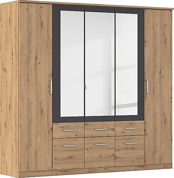 rauch Kleiderschrank "Drehtürenschrank Schrank Garderobe BURANO" mit Schubl günstig online kaufen
