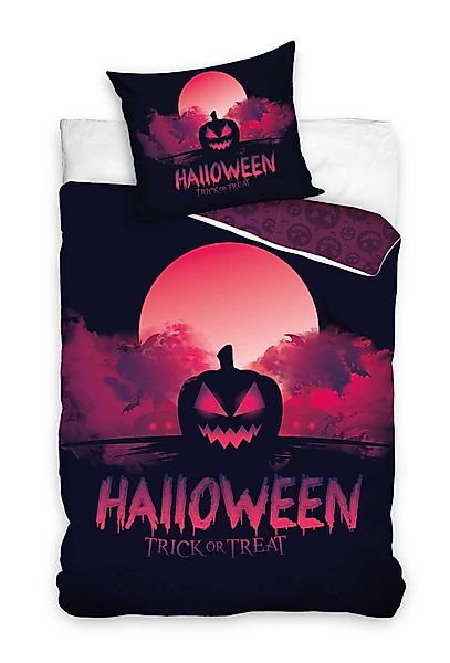 Carbotex Bettwäsche Halloween Bettwäsche 135 x günstig online kaufen