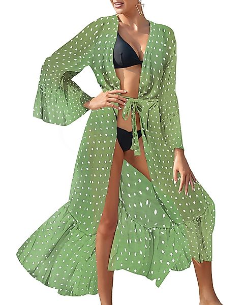RWEUOQ Blusenkleid Long Beach Kleid für günstig online kaufen