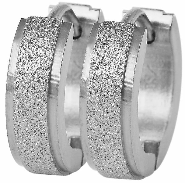 Adelia´s Klappcreolen "Damen Ohrringe – Klappcreole aus Edelstahl" Schöne G günstig online kaufen