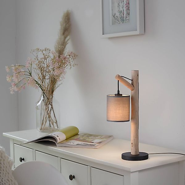 JUST LIGHT Tischleuchte »GREEN TRIB«, 1 flammig, Leuchtmittel E27   ohne Le günstig online kaufen