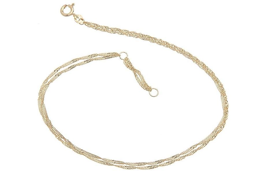 Silberkettenstore Fußkette Fußkette Singapur, doppelreihig 1,4mm günstig online kaufen
