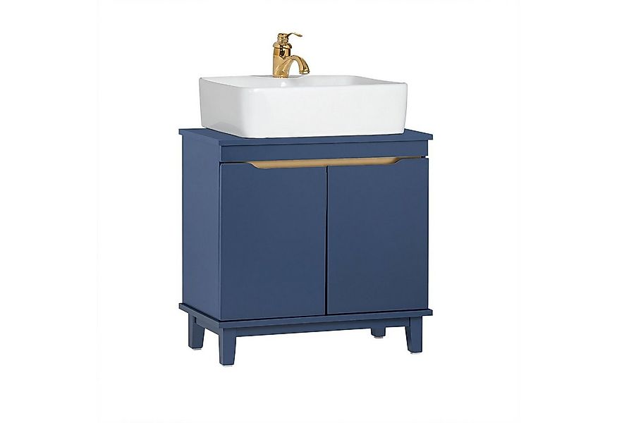 SoBuy Waschbeckenunterschrank BZR113, Badschrank Badezimmerschrank Waschtis günstig online kaufen