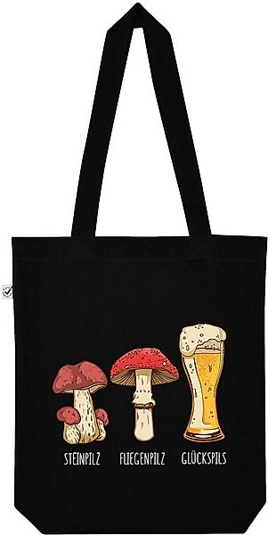 Youth Designz Tragetasche Glückspils Jutebeutel Tasche Lange Henkel, mit tr günstig online kaufen