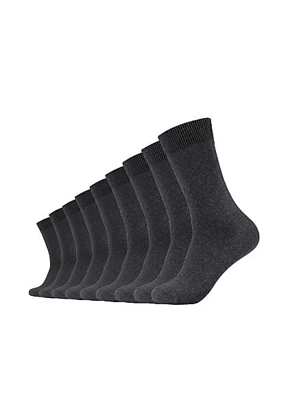 Camano Socken, (Packung, 9 Paar), Langlebig: verstärkter Fersen- und Zehenb günstig online kaufen