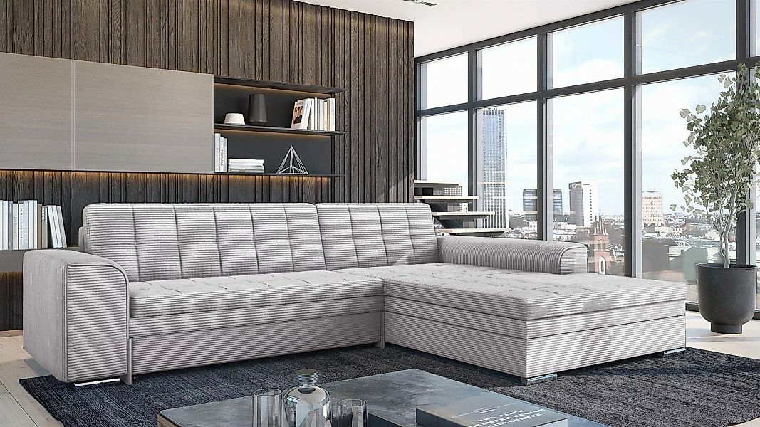 Fun Möbel Ecksofa Sofa SARRA Ottomane günstig online kaufen