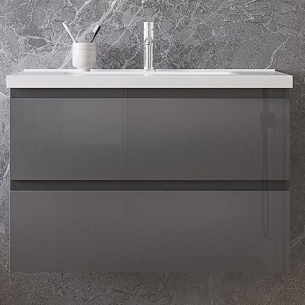 duschspa Waschtisch Badmöbel Set Waschbecken mit günstig online kaufen