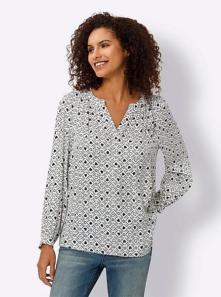 heine Klassische Bluse Druckbluse günstig online kaufen