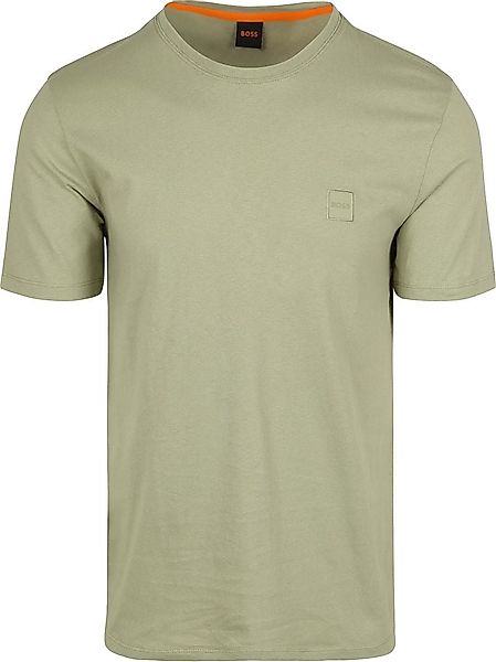 BOSS T-shirt Tales Open Grün - Größe XL günstig online kaufen