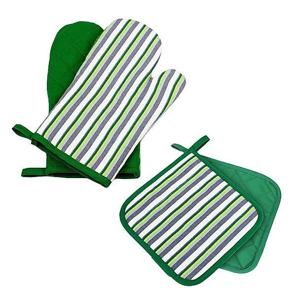 Delindo Lifestyle Topfhandschuhe Ofenhandschuhe, Topflappen, (4er günstig online kaufen