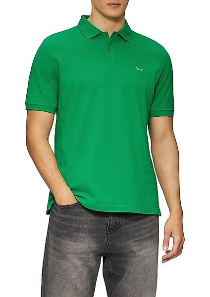 s.Oliver Poloshirt mit Logostickerei günstig online kaufen