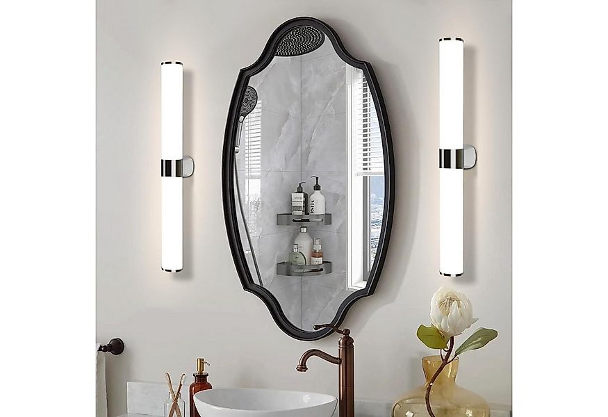 Nettlife LED Spiegelleuchte Bad Spiegellampe Badleuchte Chrom Wandlampe, LE günstig online kaufen