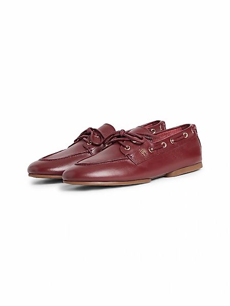 Tommy Hilfiger Bootsschuh "TH SLEEK LEATHER BOAT SHOE" Bootsschuh, Business günstig online kaufen