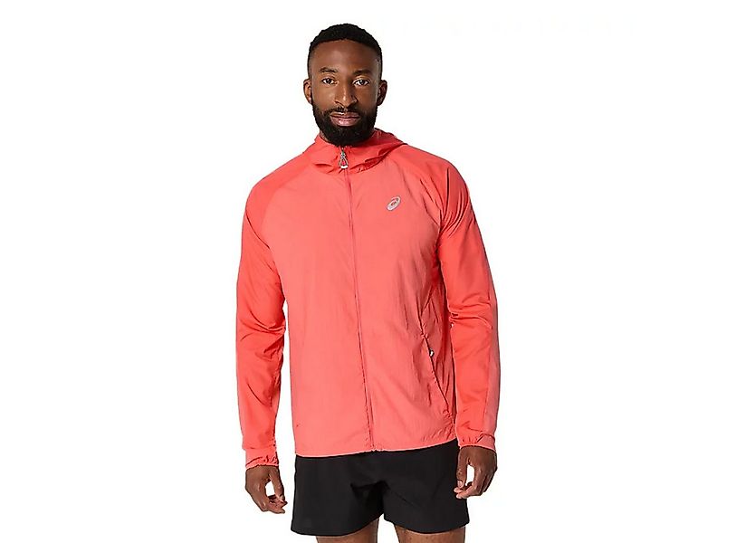 Asics Laufjacke Asics Road Packable Jacket Coral Reef günstig online kaufen
