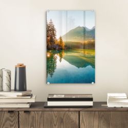MuchoWow Acrylglasbild See - Wald - günstig online kaufen