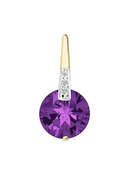 My Gold Kettenanhänger Damen Edelstein Anhänger Amethyst Gold 333 (8 Karat) günstig online kaufen