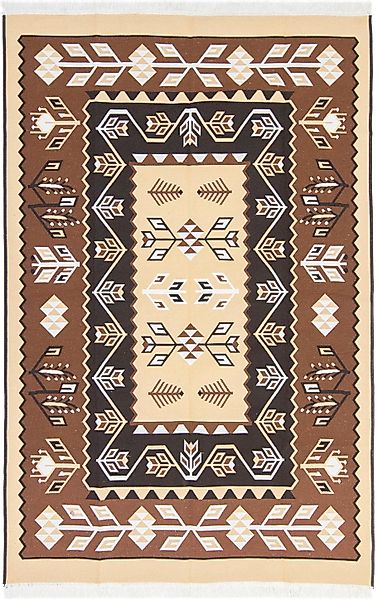 morgenland Wollteppich »Kelim Teppich Ramiro«, rechteckig, 5 mm Höhe, reine günstig online kaufen
