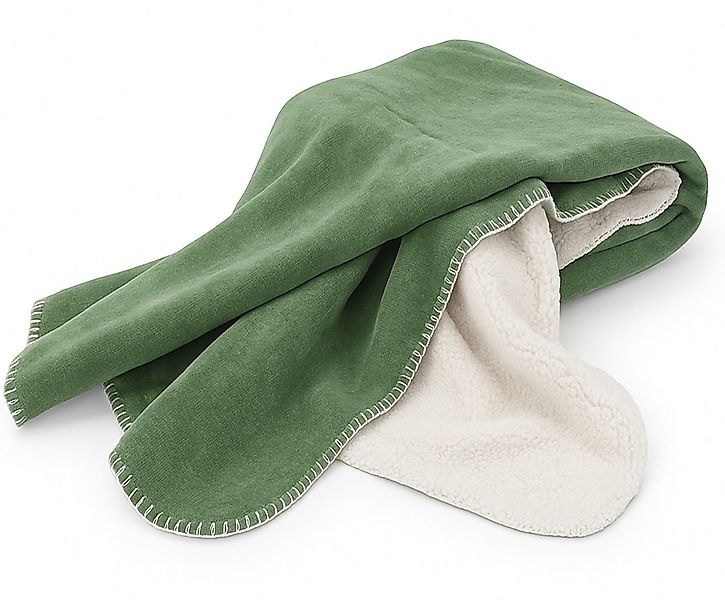 Wohndecke Kuscheldecke Chenille Sherpa Fellimitat Sofadecke, heimtexland, 1 günstig online kaufen
