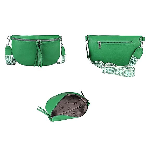 ITALYSHOP24 Bauchtasche Damen Brusttasche Gürteltasche CrossBody, günstig online kaufen