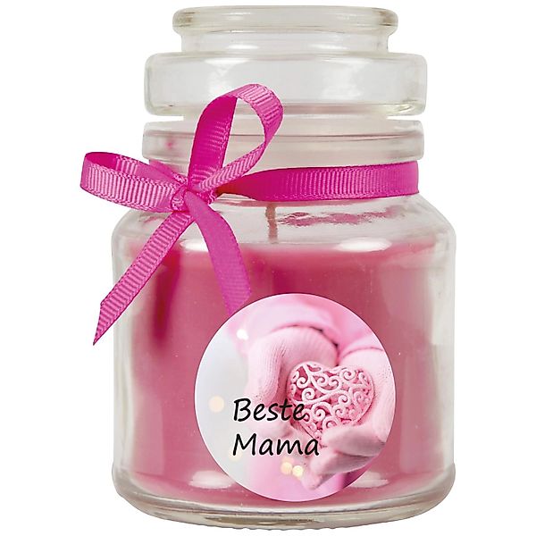 HS Candle Duftkerze & Bonbon Glas Muttertag Lavendel Lila günstig online kaufen