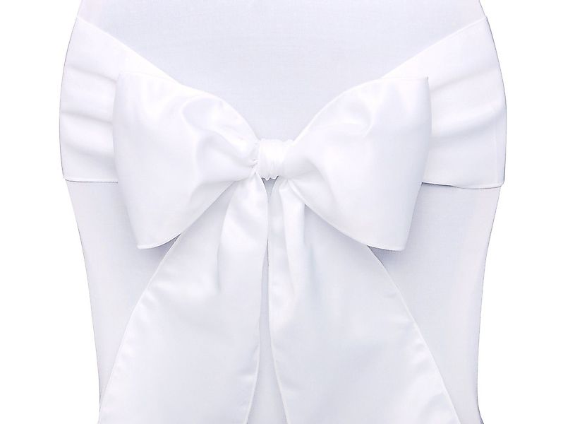 partydeco Tischläufer, Stuhlschleifen Hochzeit 15x275cm Satin günstig online kaufen