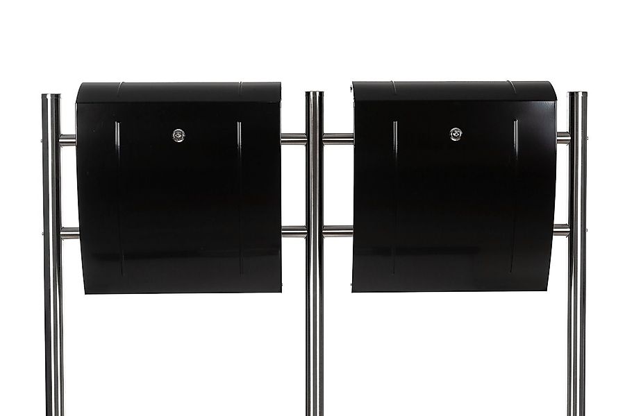 BIRENDY Briefkasten Design Doppel Briefkastenständer Set günstig online kaufen