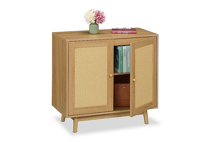 relaxdays Sideboard Rattan Desig günstig online kaufen