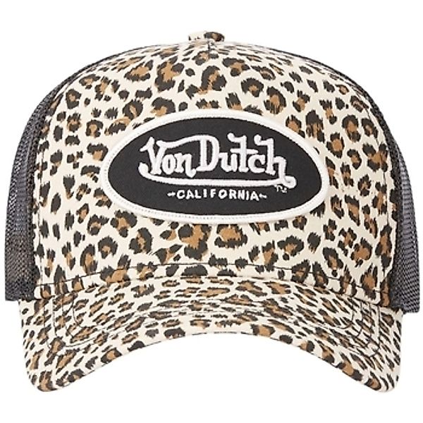 Von Dutch  Schirmmütze LOGOROSESBLACK LEOPARD Marron günstig online kaufen