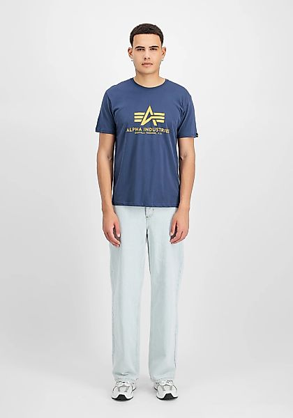 Alpha Industries T-Shirt "Alpha Industries Men - T-Shirts Basic T-Shirt BL" günstig online kaufen