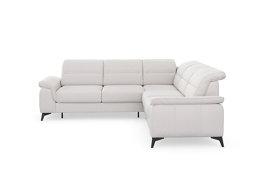 sit&more Ecksofa »Sinatra L-Form«, optinal mit Kopfteilverstellung und Armt günstig online kaufen