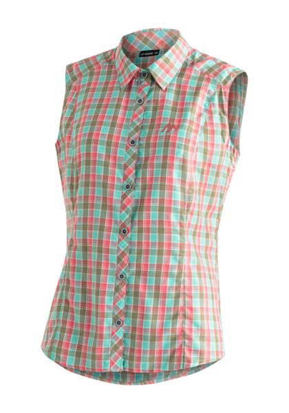 Maier Sports Funktionsbluse "Paloma" Karierte, ärmellose Bluse für Wandern, günstig online kaufen