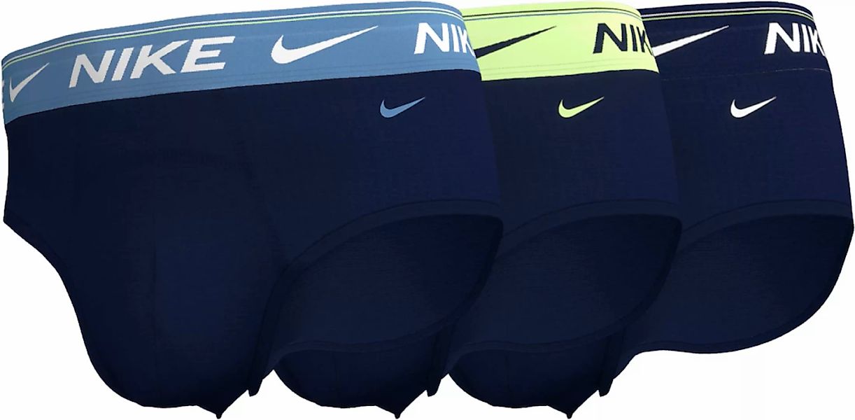 NIKE Underwear Slip "HIP BRIEF 3PK", (Packung, 3 St., 3er), mit Logoschrift günstig online kaufen