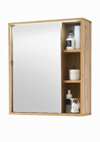 PREISBRECHER Badezimmerspiegelschrank Greece 60 x 70 x 20 cm (B/H/T) günstig online kaufen