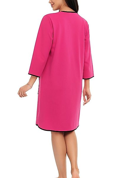 Aquarti Damenbademantel Damen Bademantel Morgenmantel Reißverschluss Hausma günstig online kaufen