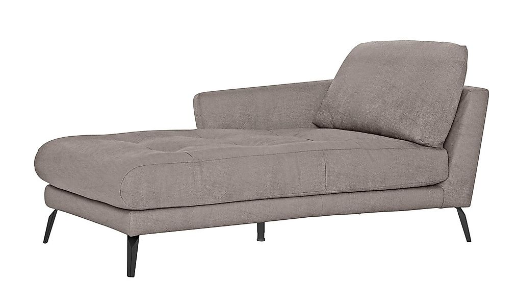 W.SCHILLIG Chaiselongue "softy", mit dekorativer Heftung im Sitz, Füße schw günstig online kaufen