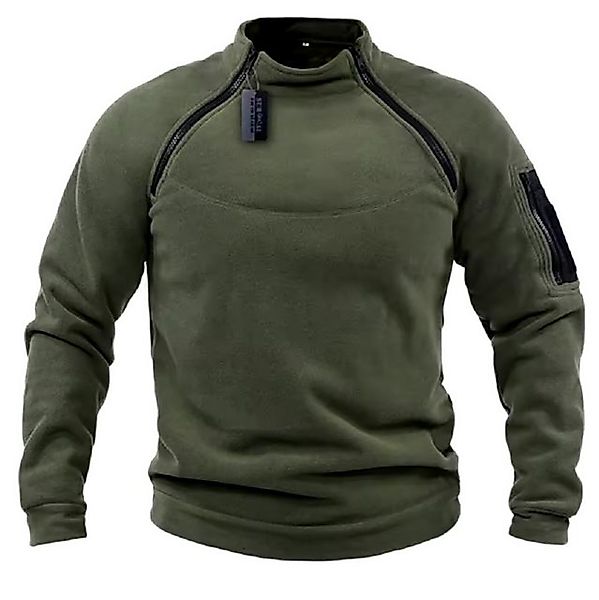 TopGekauft 2-in-1-Pullover Herren Hoodie - Warm, Atmungsaktiv, Taktisch, Sp günstig online kaufen